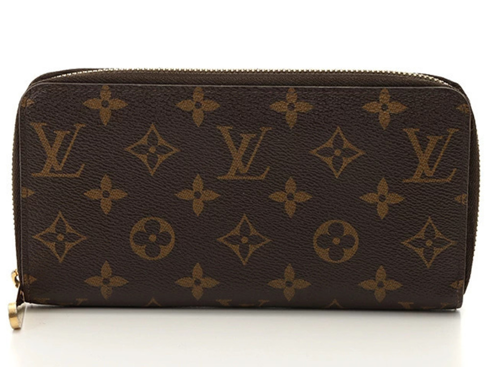 LOUIS VUITTON Long Wallet Zippy Monogram